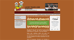 Desktop Screenshot of lucky-train-line-dancers.de